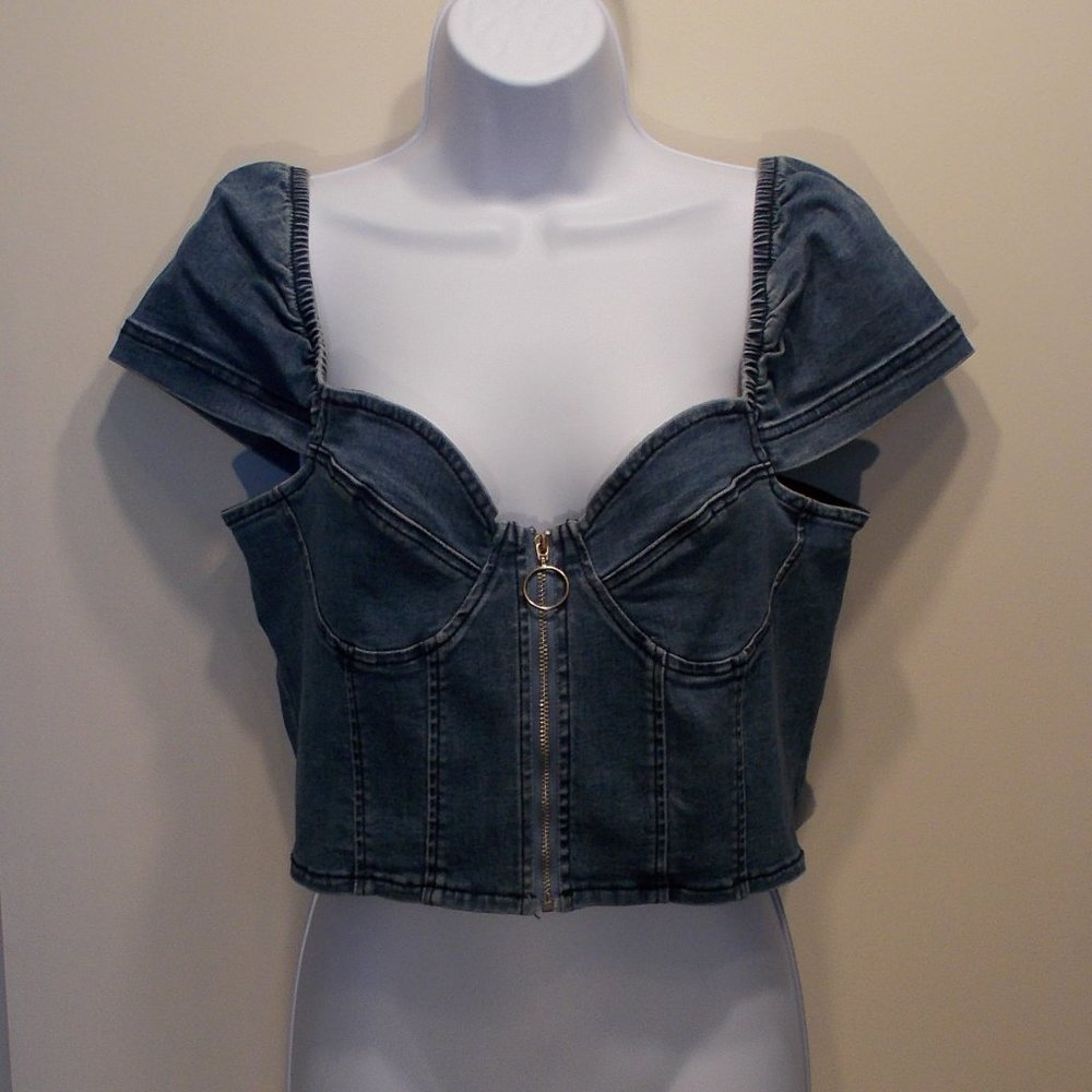 Guess USA Denim Jean Top SOLD